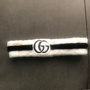 Authentic white and black Gucci headband